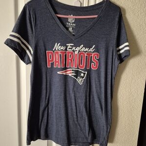 New England Patriots V-Neck T-Shirt